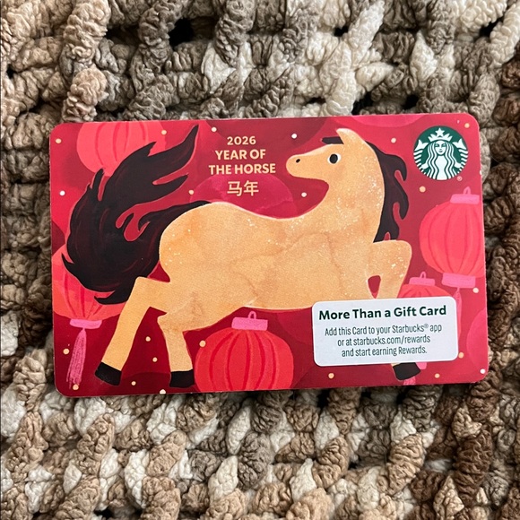 Starbucks Other - Starbucks gift cards Chinese New Year themed 2015-2020,25,26 unused no balance